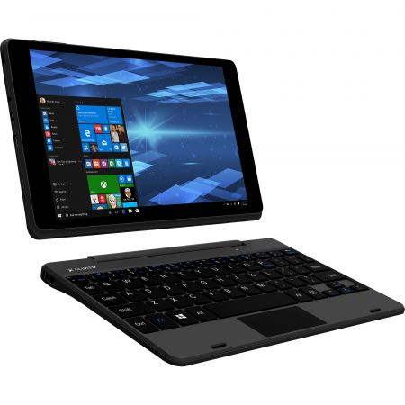 Laptop 2 in 1 Allview Wi901N cu procesor Intel® Atom™ Quad Core Z3735F 1.33 GHz, 8.9", IPS, Touchscreen, 2GB, 32GB, Microsoft Windows 10, Black