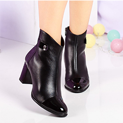 botine-dama-piele-rikii-negre-