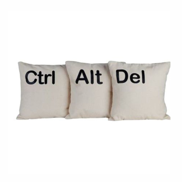 Perna decorativa CTRL ALT DELETE
