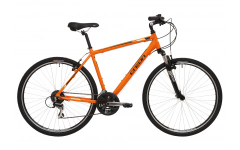 Bicicleta Creon Dover, 28, portocaliu-negru