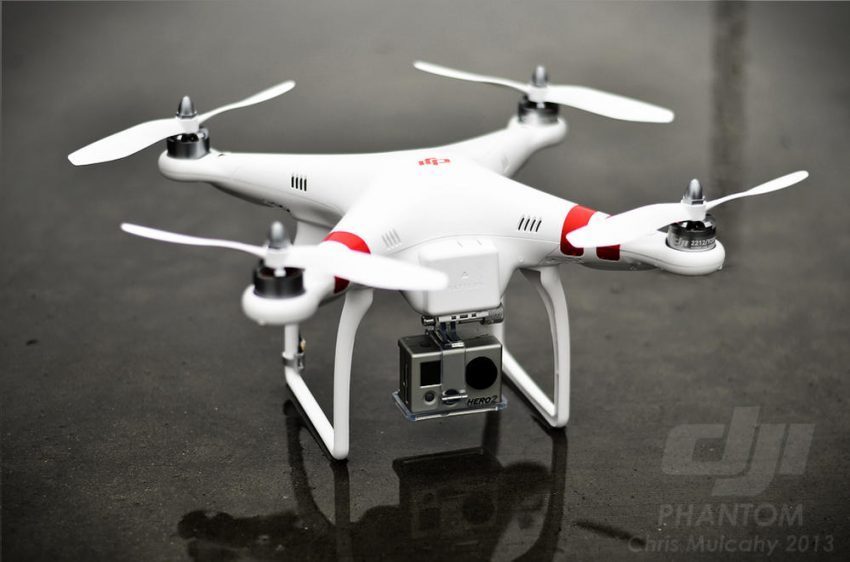 drone dji phantom 1 in romania