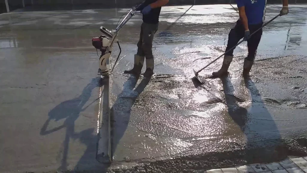 Rigla vibranta beton