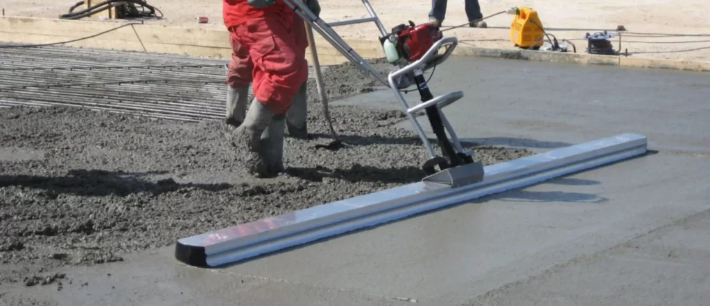 Rigla vibranta beton